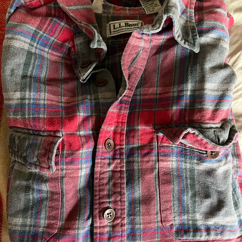 L. L. Bean Chamois Cloth Shirt